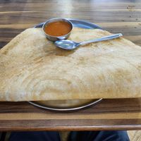 Plain dosa at Ayodhya Udupi Pure Veg Restaurant in Colva