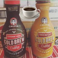 Cold brews at Vegan Haven in Seattle