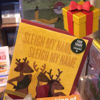 Cards and candles available  at Vegan Haven in Seattle