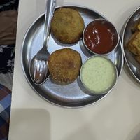 Vegan Green Peas Pattice   at Mi Marathi in Mumbai