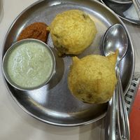 Vegan Potato Vada   at Mi Marathi in Mumbai