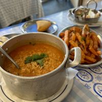 Tomato rice    at Tasca Zebras  in Lisbon