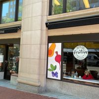 Exterior signage at Fruitive in Washington