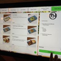 Order off the ‘Skip the Line’ screen in the cafe to screen your vegan options easily at TownHall in Cleveland