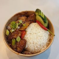 March ‘26 | Vegan sticky chik’n   at Bangkok Kitchen in Newport