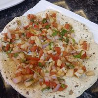 Masala Papad at Balaji Santosh Dhaba in Hyderabad