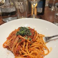 spaghetti pomodoro, fantasticc  at Amarone in Glasgow