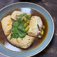 Steamed stinky tofu at Guanmian Vegetarian in Taipei City
