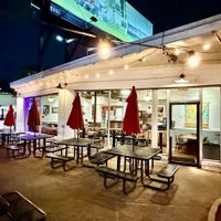 Outdoor Seating at Bell Street Burritos in Atlanta