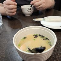 Soup that came with Bento set at Sushi 8 in Geelong
