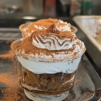 Vegan tiramisu at Rebecca's Bakery & Cafe in Minneapolis
