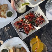 Empanadas and Bruschettaa  at Corrientes Argentine Pizzeria in Winnipeg