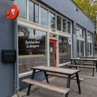 exterior at BBANG! in Portland