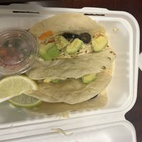 Vegetarian Tacos (vegan, no modifications necessary)   at TallGrass Bar and Grill in Harrison