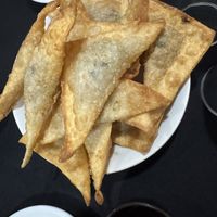 Vegan Fried Wontons   at Ling's Pavilion in Mumbai