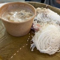 Idiappam and Kurma at House of Tiffins in San Jose