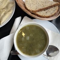 Green Sorrel Borscht  at Borscht Kitchen in Toronto