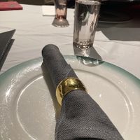 Table setting at Lao Sze Chuan in Orange