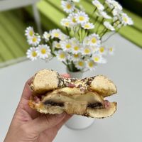 Truffle melt with a whole piece of flat mushroom!! 🍄‍🟫   at Lumen Alley Coffee & Bagels in South Yarra