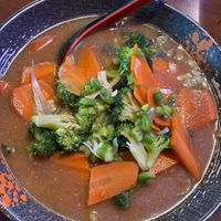 Vegetable miso ramenn  at Komo Yaki in Mobile