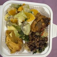 Lunch special (so fresh )  at Eden Vegan Cuisine in Bridgetown
