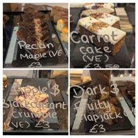 Vegan cakes at ASAP Coffee in Ambleside