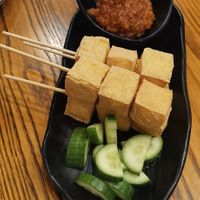 Tofu satay skewers at Berempah Malaysian Thai - Balmain in Balmain