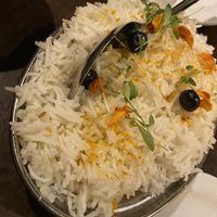 Fluffy wonderful rice  at Little India in Denver