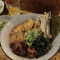 Shiitake ramen at Riku Ramen in Antwerpen