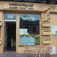 Front Facade at Bubble Tea Paradise Healthy Cafe in Limerick