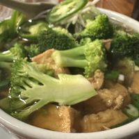 Broccoli and tofu Pho  at Ms. Saigon Pho and Grill in Keller