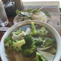 This is the smaller size Pho  at Ms. Saigon Pho and Grill in Keller