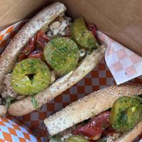 Vegan Chickpea Salad Hoagie!! 💕   at Smalls' Provisions in Philadelphia