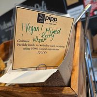 Vegan doughnuts at The Mall Deli in Bristol