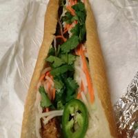 banh mi at Mandoline Grill - Food Truck in Los Angeles