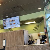 interior - order counter  at Pretty Good Advice in San Jose