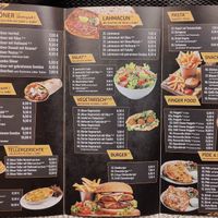 Speisekarte at STERK Kebab Haus in Dresden