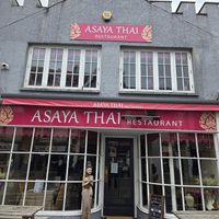 Front of the restaurant at Asaya Thai Restaurant in Keswick