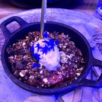 Dessert at Europea in Montreal