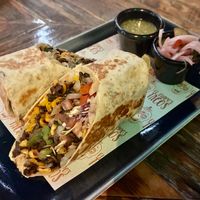 Burrito at El Chapo's Tacos in Dubai