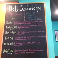 Sandwiches at Milk and Honey in Traverse City