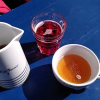Cidre and Limonade grenadine at Ti Breizh in Hamburg