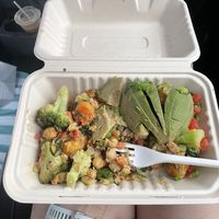 Chickpea hash  at Sunny's Local Grind in Honolulu