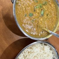 Lentils with ricee  at Maharaja Indian Cuisine Lodi in Lodi