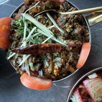 Bhindi Masala (Okra Masala )  at Badshah Bar & Indian Cuisine in Brampton