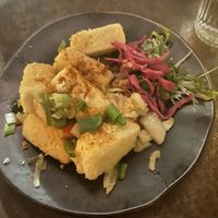 Chilli and Salt Tofu starter  at Lychee Oriental in Glasgow