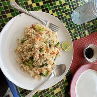 Frittierter Reis mit Gemüse   at Aroi Restaurant in Hua Hin