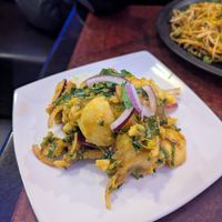 Alu sandheko at Magic Momo Kafe On Flinders in Melbourne