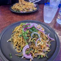Chow mein at Magic Momo Kafe On Flinders in Melbourne