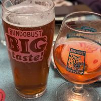 Beer and cider at Bundobust in Leeds